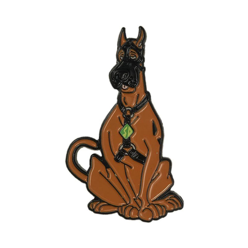Geeky & Kinky Scooby Dog Enamel Pin – Brown