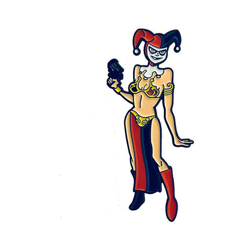 Geeky & Kinky Slave Sexy Sidekick Pin – Multi-Color Soft Enamel