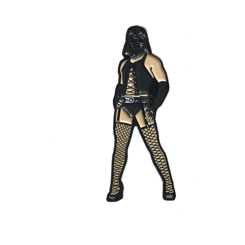 Geeky & Kinky Frank N Vader Enamel Pin - Black