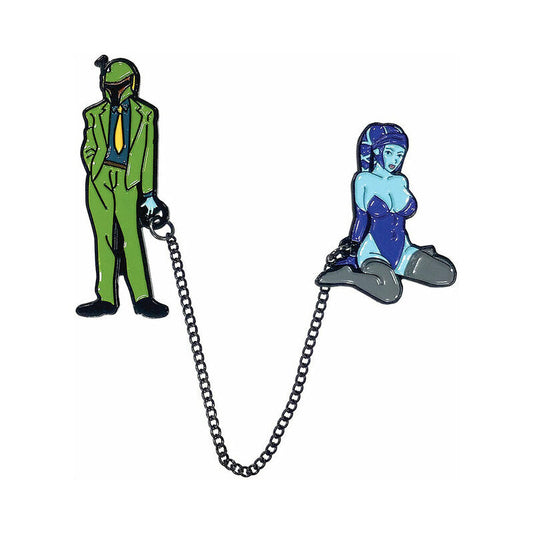 Geeky & Kinky Hunter Life Deluxe Enamel Pins – Multi-Color