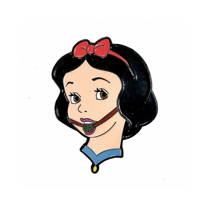 Geeky & Kinky Poisoned Princess Enamel Pin – Multi-Color