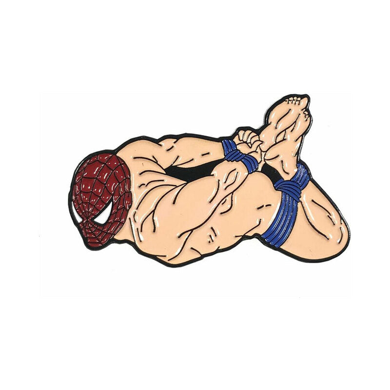Geeky & Kinky Peter Enamel Pin – Vanilla/Ivory/Beige