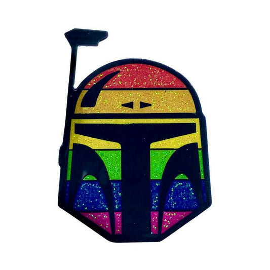 Geeky & Kinky The Hunter Pride Enamel Pin – Rainbow