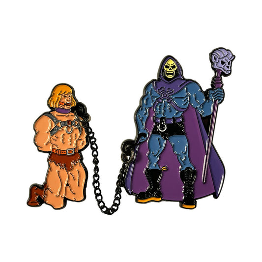 Geeky & Kinky Strong Love Enamel Pins Set – Multi-Color