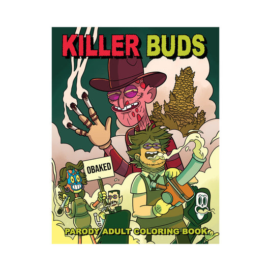 Killer Buds Coloring Book – Horror-Themed Adult Coloring Book