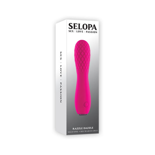 Selopa Razzle Dazzle Rechargeable Mini Vibe – Pink