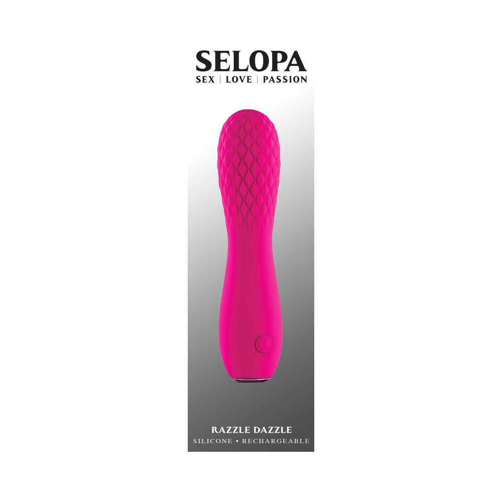 Selopa Razzle Dazzle Rechargeable Mini Vibe – Pink