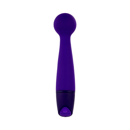 Selopa Gumball Rechargeable Slim Wand - Purple - 10 Vibration Functions