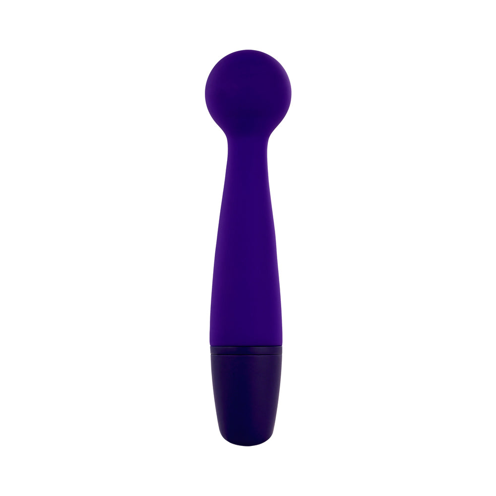 Selopa Gumball Rechargeable Slim Wand - Purple - 10 Vibration Functions