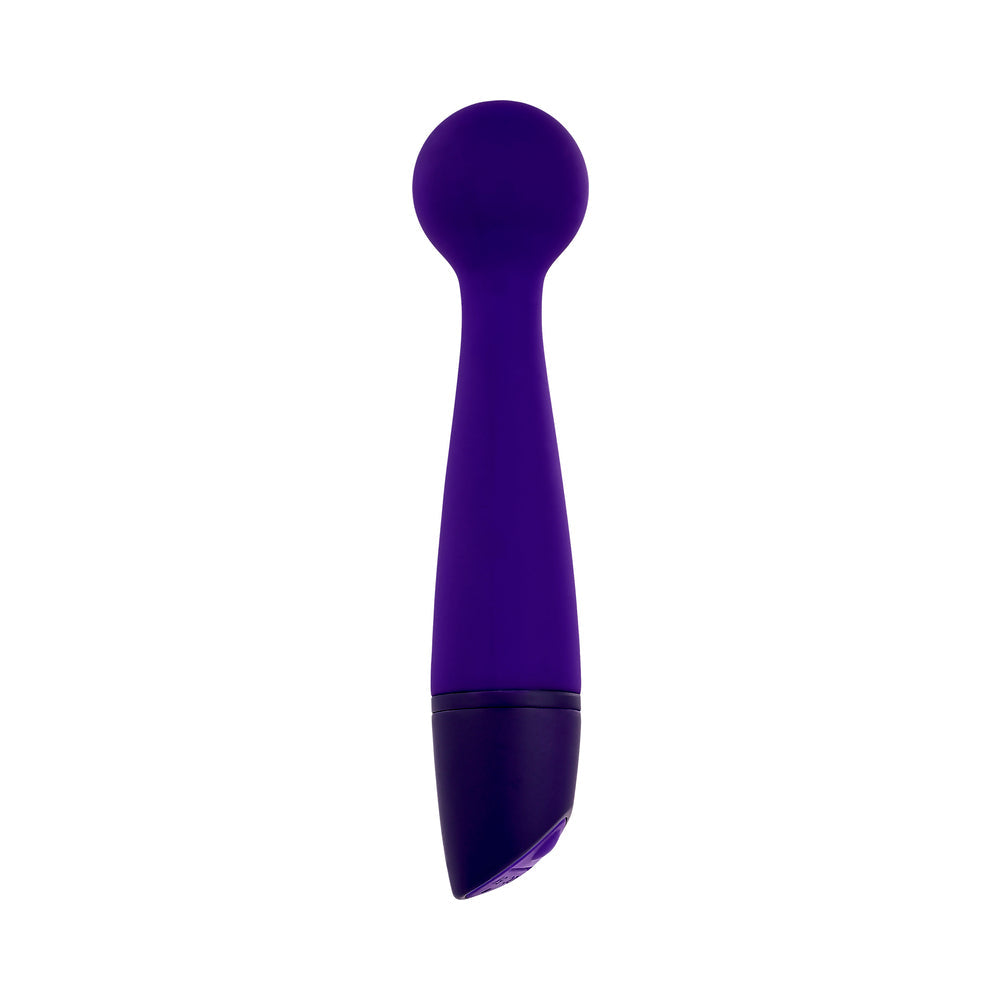 Selopa Gumball Rechargeable Slim Wand - Purple - 10 Vibration Functions