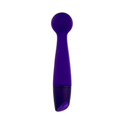 Selopa Gumball Rechargeable Slim Wand - Purple - 10 Vibration Functions