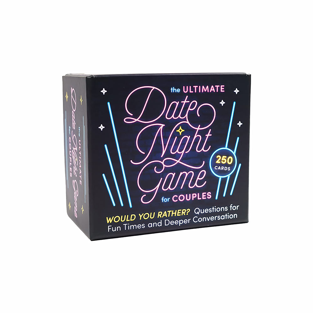 The Ultimate Date Night Game: Would You Rather? Cards - Black