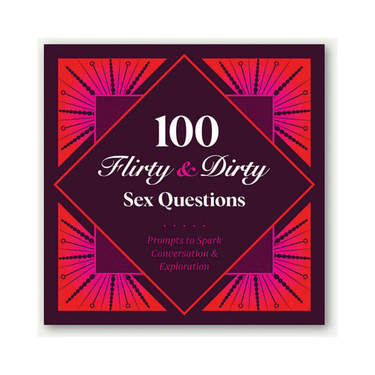 Hachette 100 Flirty & Dirty Sex Questions Game – Inclusive Deck for Couples