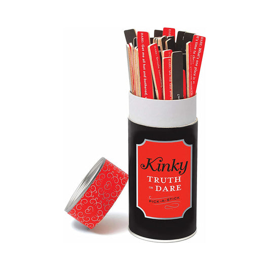 Kinky Truth or Dare Pick-A-Stick Game – 50 Provocative Sticks