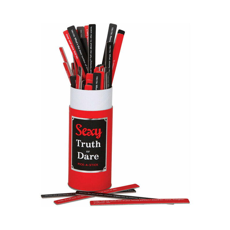 Hachette Sexy Truth or Dare Pick-A-Stick Game – 100 Seductions