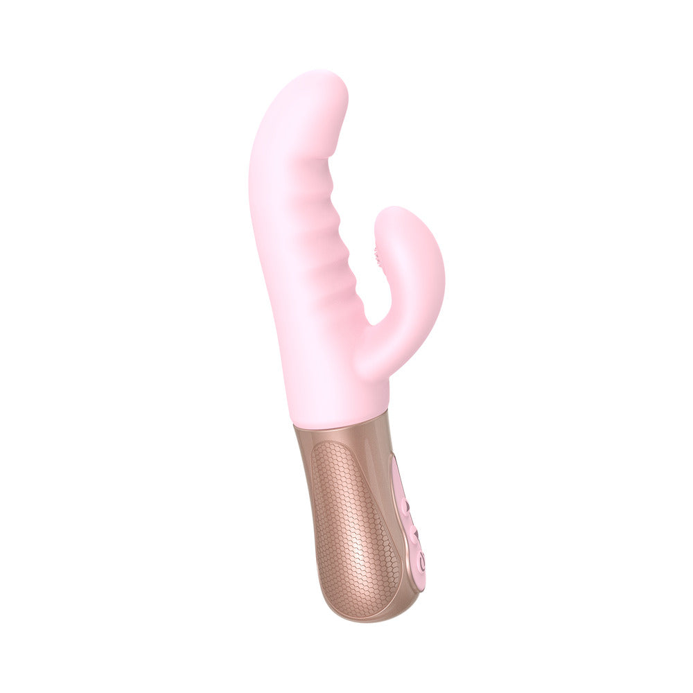 Love to Love Sassy Bunny Thrusting Rabbit - Dual Stimulation - Baby Pink