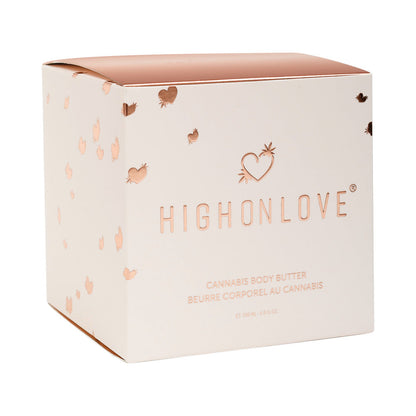 HighOnLove Canna Body Butter – Nourishing Hydration – Floral Lychee