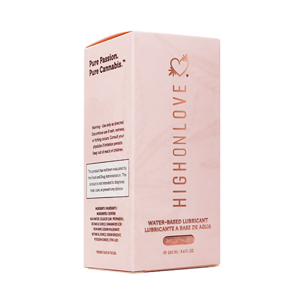 HighOnLove CBD Water Based Lubricant – Clear, 200 mg CBD