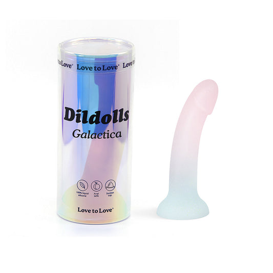Love to Love Dildolls Galactica Unicorn Silicone Vibrator – Multi-Color