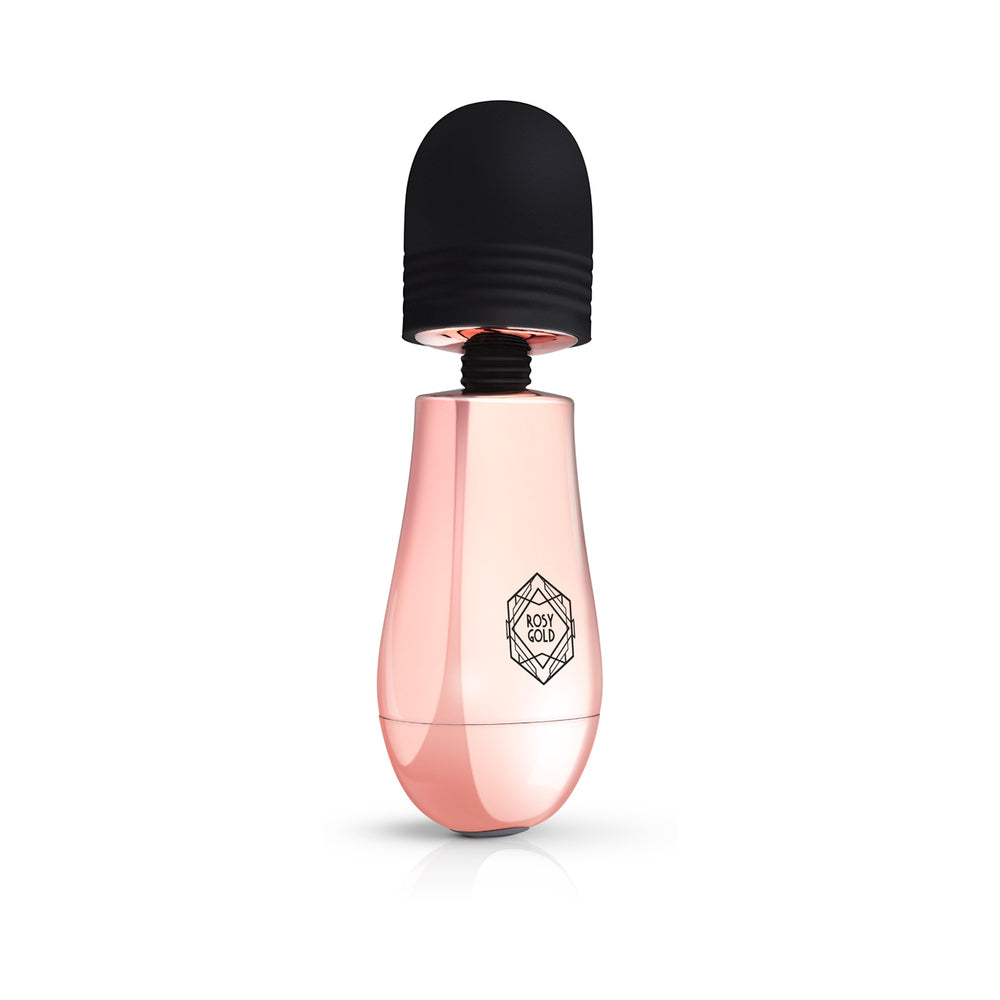 Rosy Gold Mini Massager – Rechargeable Portable Massager – Rose Gold