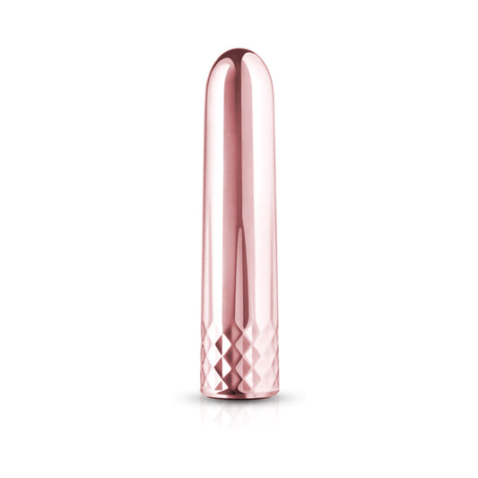 Rosy Gold Nouveau Mini Vibrator – Rose Gold – 10 Vibration Settings