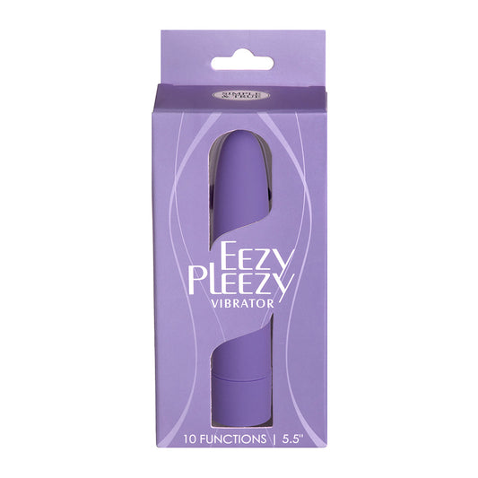BMS Eezy Pleezy Classic Vibrator 5.5 in. - Purple