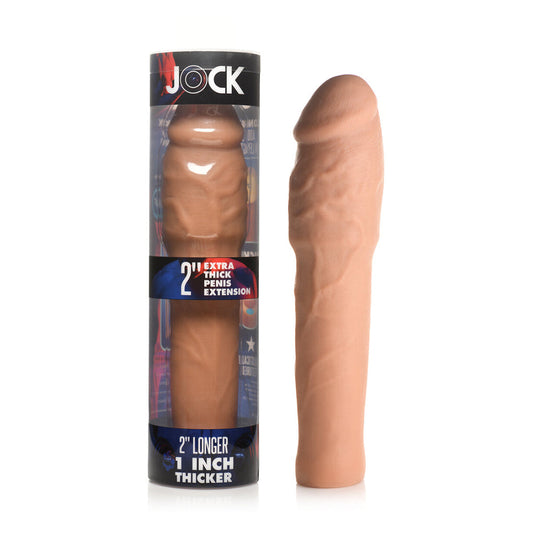 Jock Extra Thick Penis Extension Sleeve – Medium – Tan