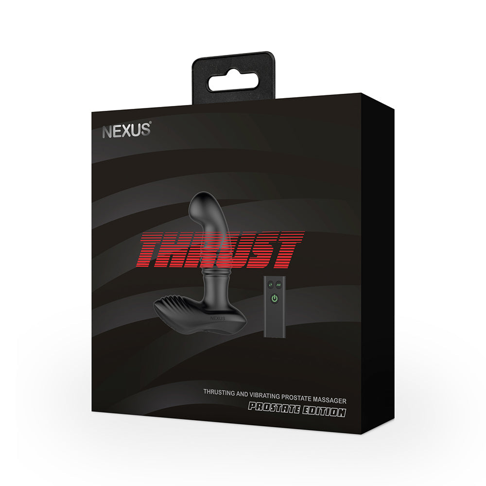 Nexus Thrust Prostate Edition Thrusting Vibrating Prostate and Perineum Massager - Black