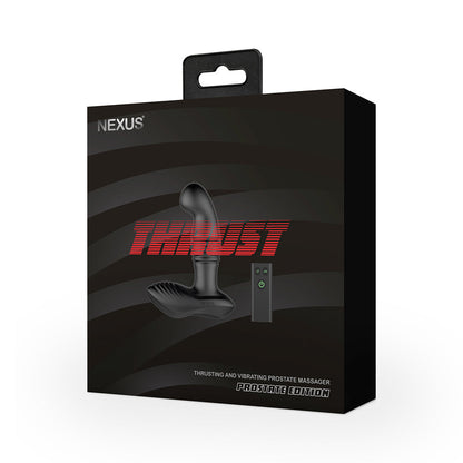 Nexus Thrust Prostate Edition Thrusting Vibrating Prostate and Perineum Massager - Black