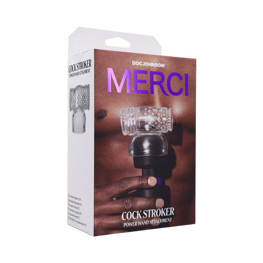 Merci Cock Stroker Wand Attachment – Clear