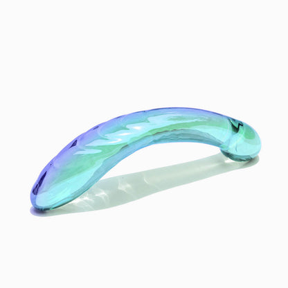Biird Kalii Glass G-Spot Dildo – Teal