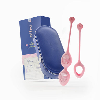 Biird Yonii 2-Piece Yoni Egg Set – Rose Quartz