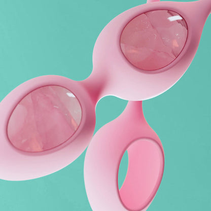 Biird Yonii 2-Piece Yoni Egg Set – Rose Quartz