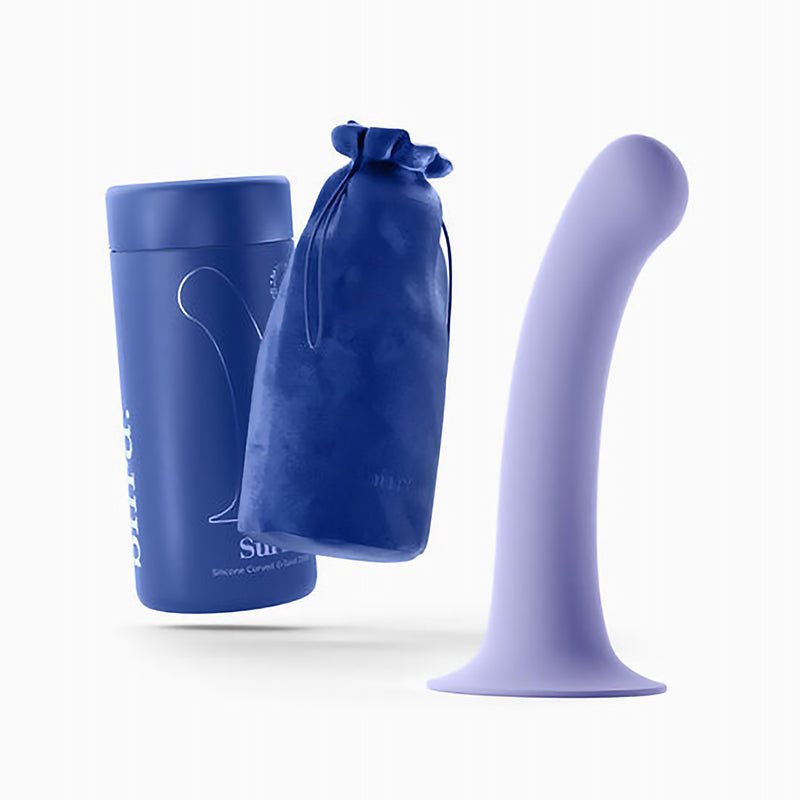 Biird Surii Silicone Dildo with Suction Cup – Light Purple