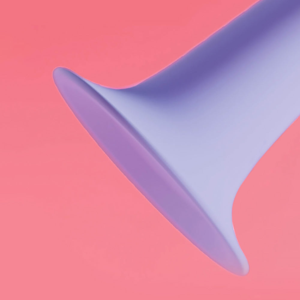 Biird Surii Silicone Dildo with Suction Cup – Light Purple