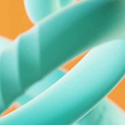 Biird Riin 3-Piece C-ring Set – Teal Silicone Penis Rings