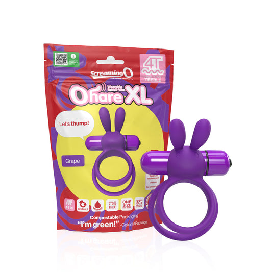 Screaming O 4T Ohare XL Vibrating Ring – Purple