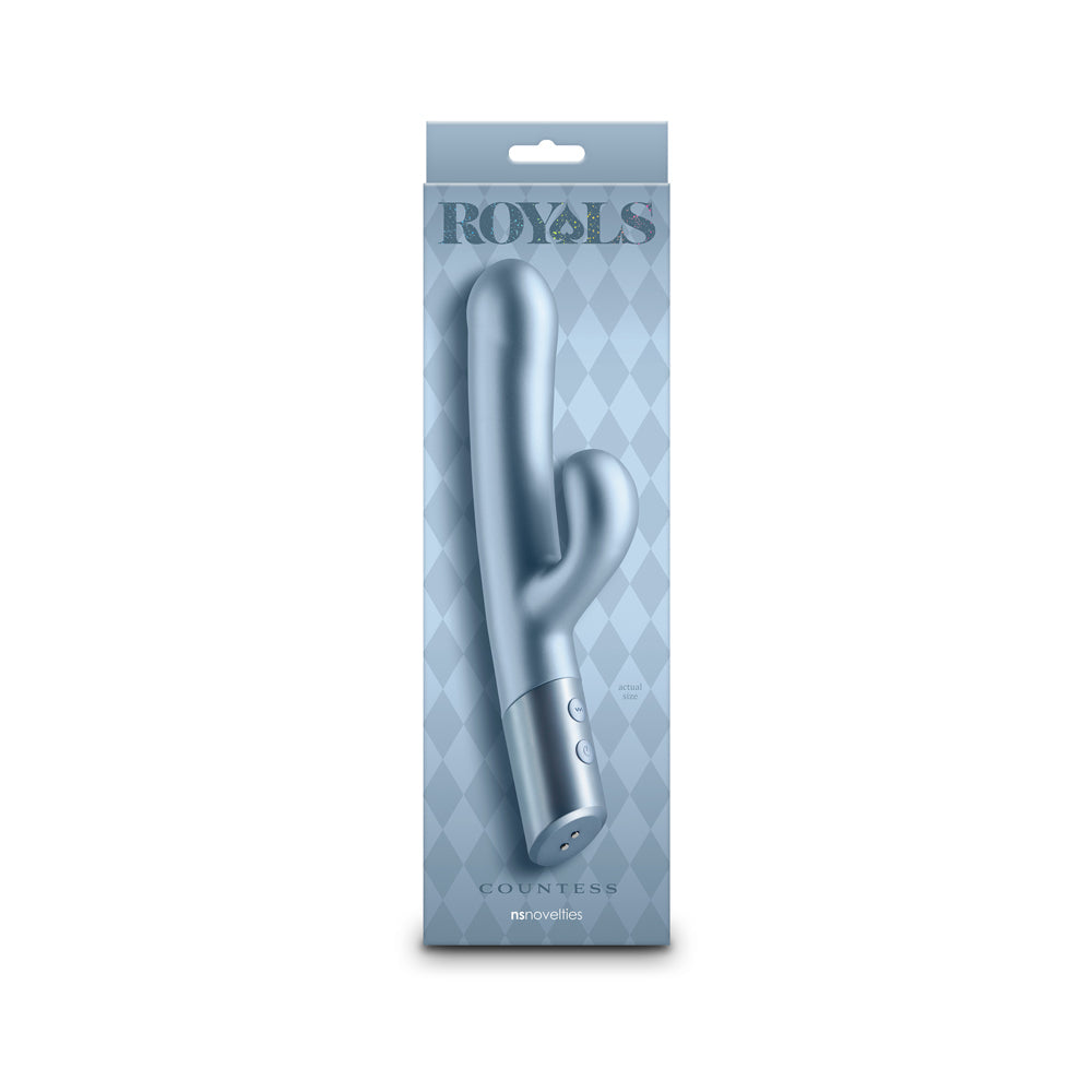 Royals Countess Metallic Seafoam Vibrator – Teal