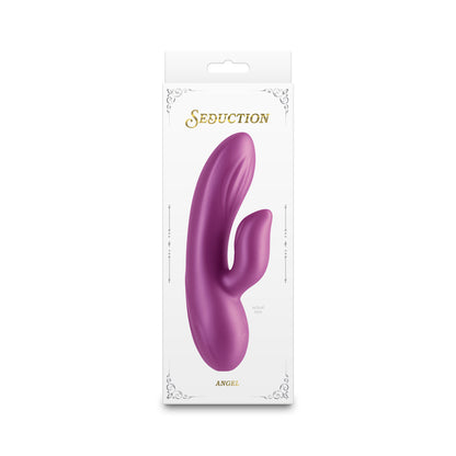 Seduction Angel Metallic Magenta Rabbit Vibrator with Dual Motors