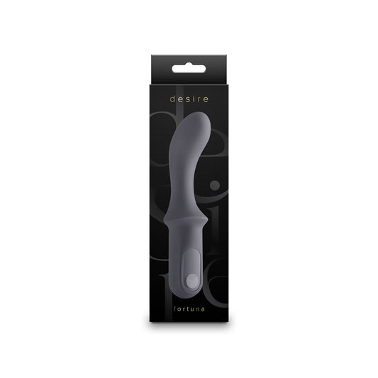Desire Fortuna Olive G-Spot Vibrator with Ergonomic Handle – Green