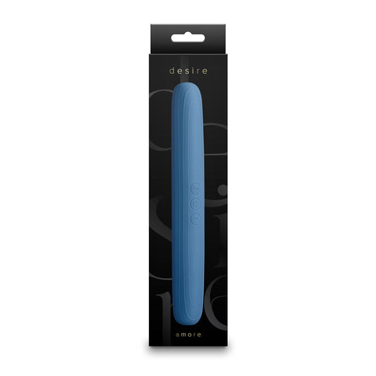 Desire Amore Bluebell Double-Ended Vibrator with 2 Motors – Blue
