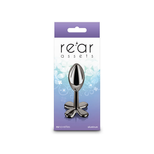 NS Novelties Rear Assets Clover Anal Toy – Gunmetal