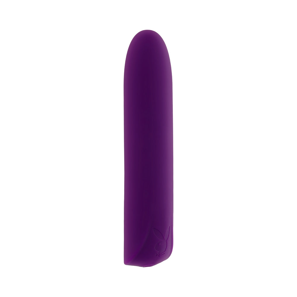 Playboy One & Only Rechargeable Silicone Bullet Vibrator – Purple