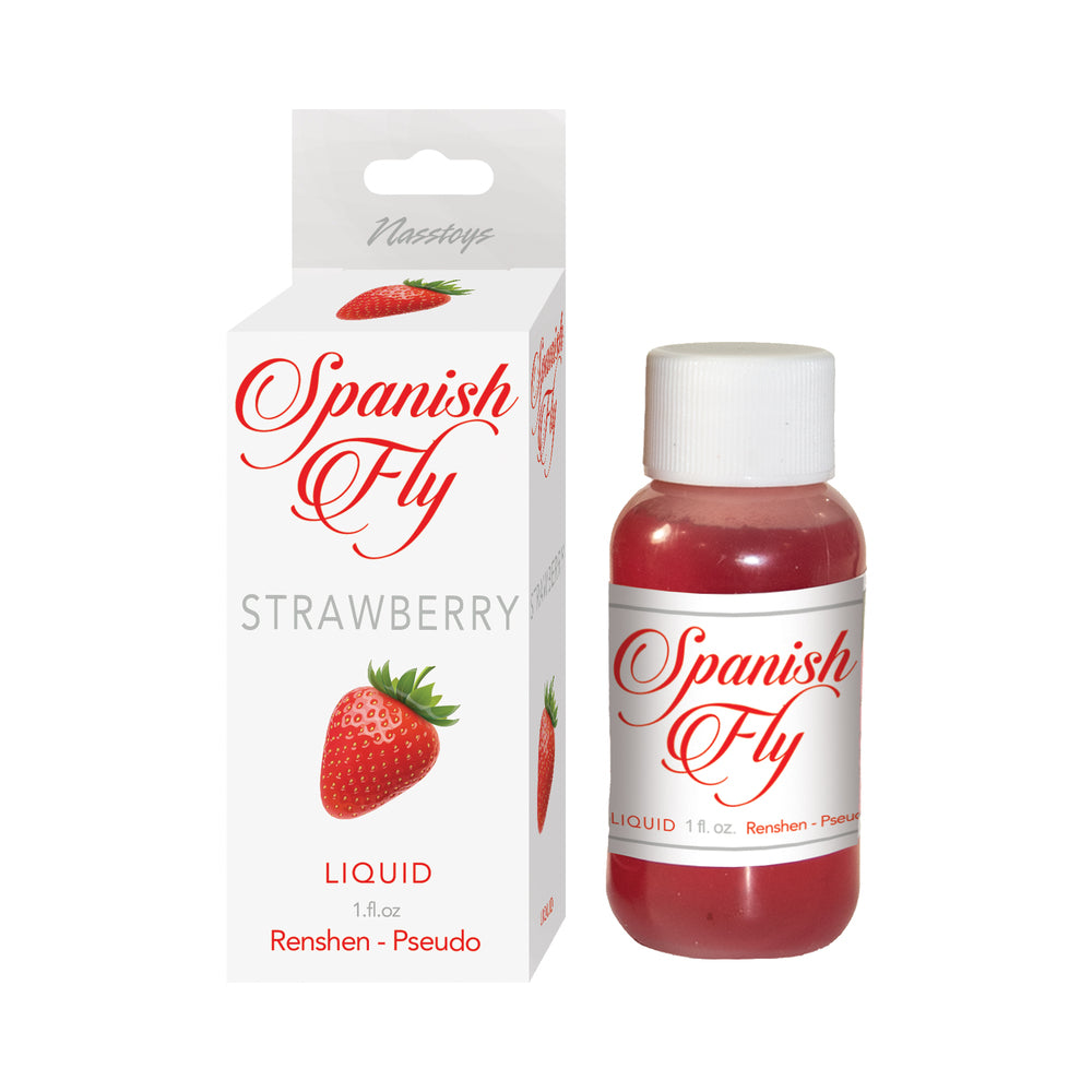 Nasstoys Spanish Fly Liquid Strawberry - Libido Enhancer - Rose Gold