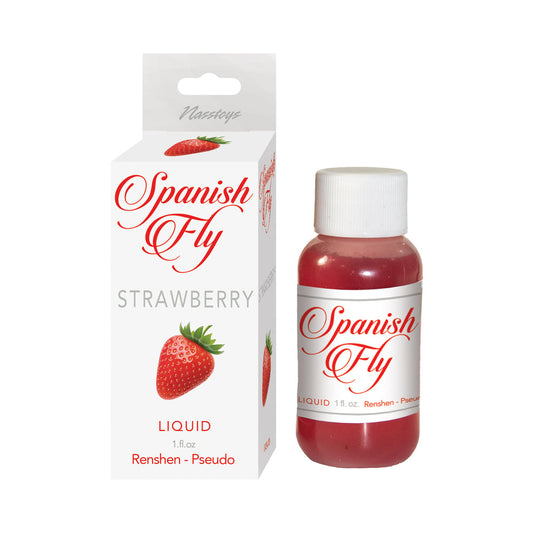 Nasstoys Spanish Fly Liquid Strawberry - Libido Enhancer - Rose Gold