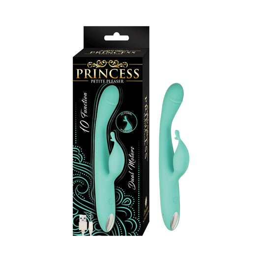 Nasstoys Princess Petite Pleaser Vibrator – Dual-Stimulating – Teal