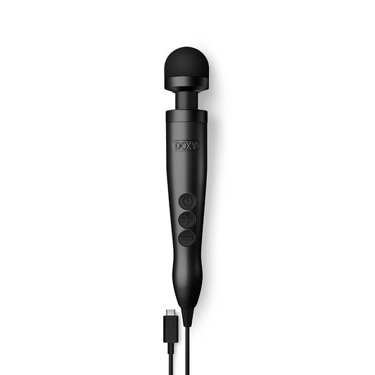 Doxy USB-C Wand Personal Intimate Massager – Matte Black