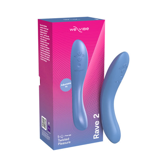 We-Vibe Rave 2 G-Spot Vibrator with Dual Motors – Blue