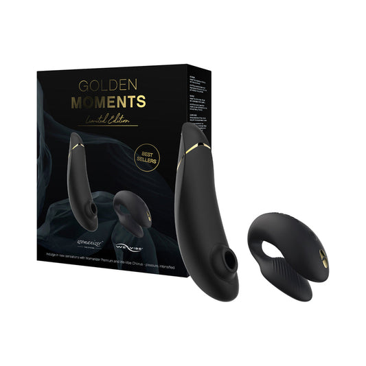 We-Vibe Chorus Couples Vibrator with Adjustable Fit and Touch-Sensitive Controls – Black