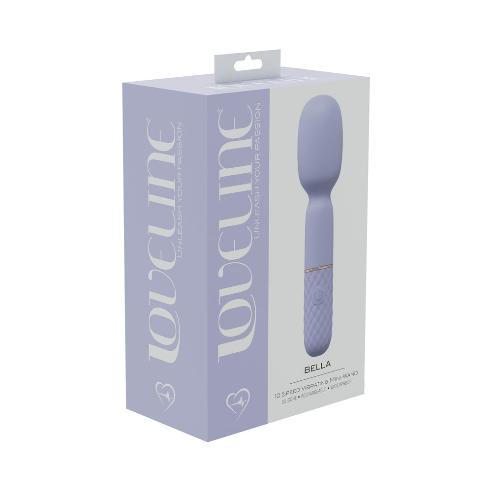 LoveLine Bella Mini-Wand Vibrator – 10 Speed, Lavender